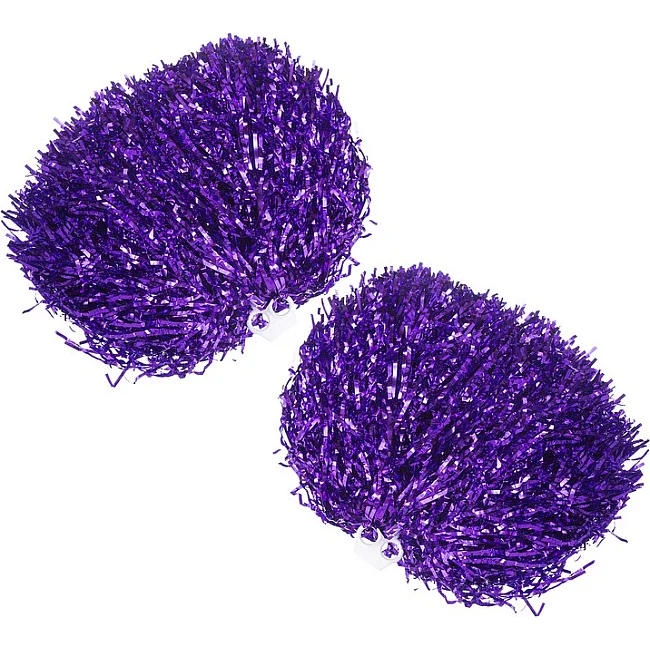 Помпони блискучі для чирлідінгу з ручками
 SP-SPORT
 Pom-Poms C-1682 1шт (Зелений)