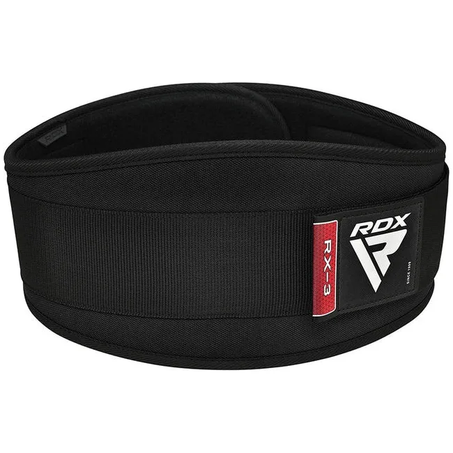 Пояс для тяжелой атлетики RDX RX3 EVA Curve неопреновый Black