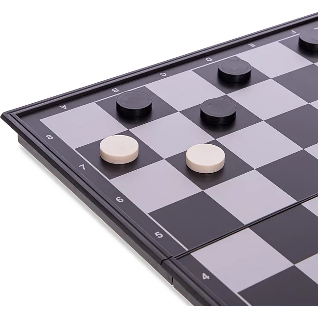 Шахи шашки нарди 3 в 1 набір настільних ігор пластикові на магнітах SP-SPORT
 SC59810
 36см x 36см
