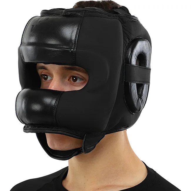 Шлем с бампером
 кожаный VELO

 VL-4148 (Черный)