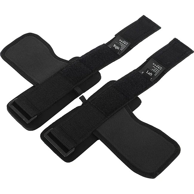 Накладки для подтягивания и тяги SOFT HAND GRIPS EZOUS D-10 2шт (Черный)