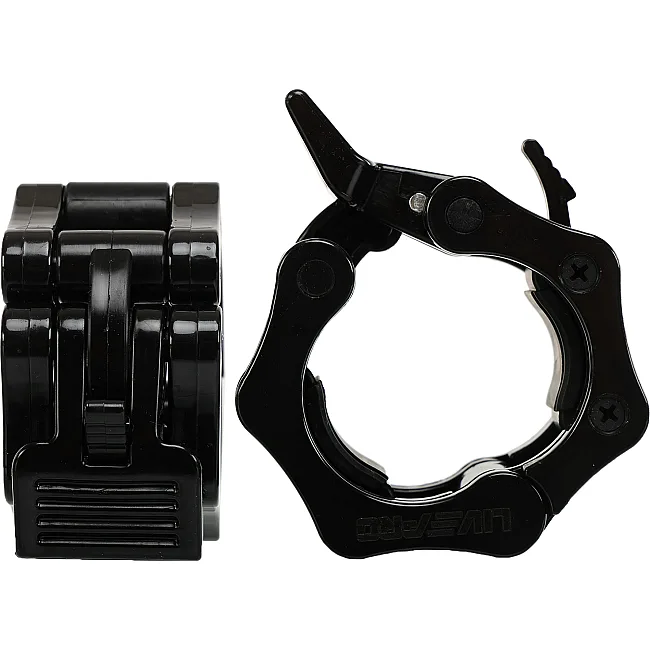 Замки быстросъемные для грифа Lock-Jaw PRO LiveUp LP8061 2шт диаметр-50мм