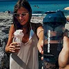 Спортивний шейкер SMARTSHAKE Slim 500ml Black