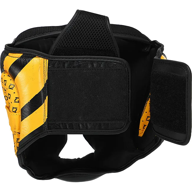 Тренировочный шлем для бокса кожа
 FAIRTEX
 BO-0614 (Красный-черный)