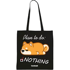 Экошопер BookOpt BK4061 Plan to do: NOTHING черный