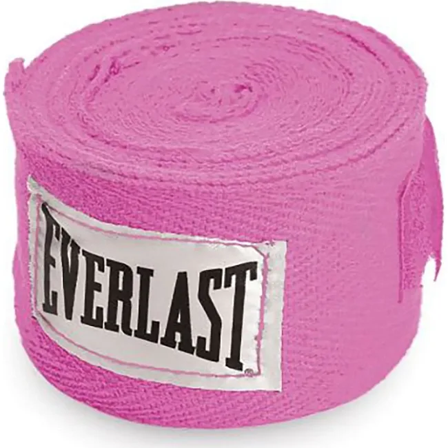 Бинты Everlast CLASSIC HAND WRAPS 120 X2 розовый Жен 120 (304,8см)