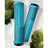 Грипсы Peaty's Monarch Grip Mushroom, Thin 30>32mm, Trail Comfort, Turquoise