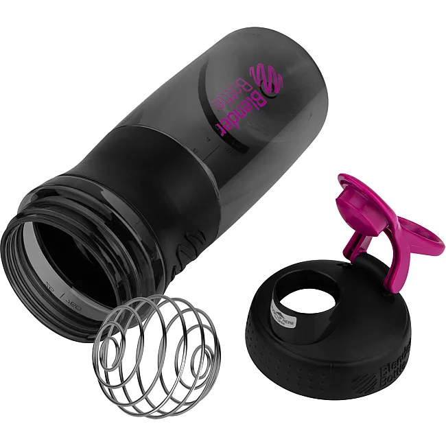 Спортивный шейкер-бутылка BLENDERBOTTLE SportMixer Flip 28oz/820ml Black/Pink