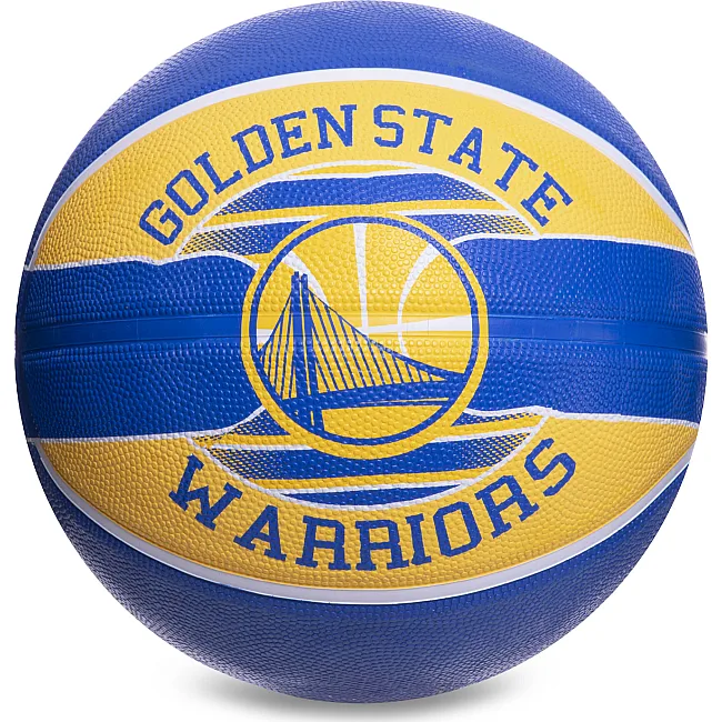 Баскетбольный мяч резиновый SPALDING NBA Team GLDEN Warriors 83515Z №7