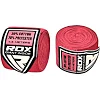 Бинты для бокса RDX Fibra Pink (4,5м)