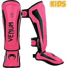 Детская защита для ног VENUM Elite Standup Pink