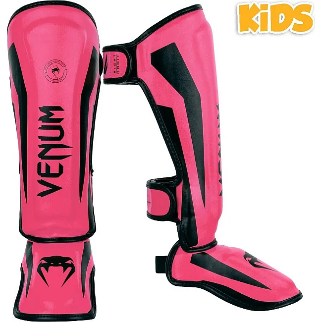 Детская защита для ног VENUM Elite Standup Pink