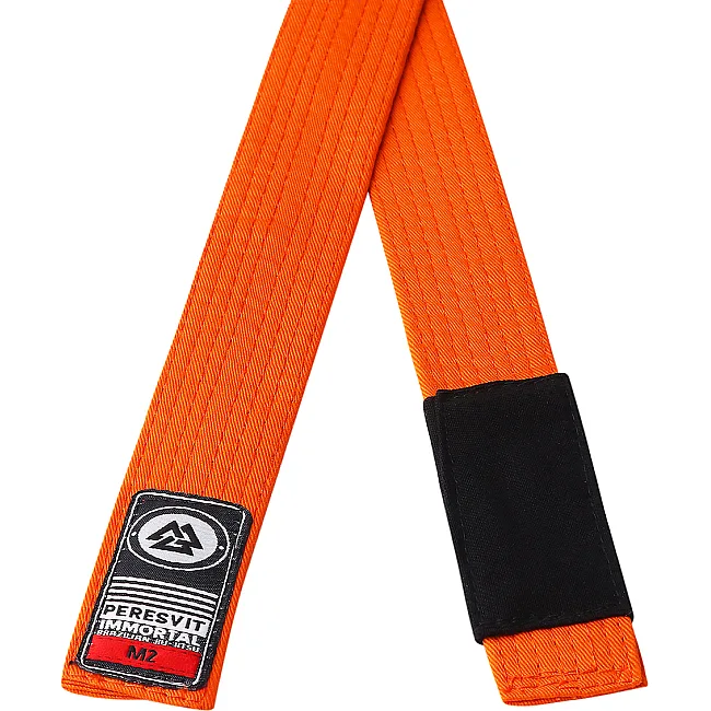 Дитячий пояс для кімоно БЖЖ Peresvit Solid Orange