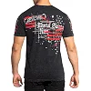 Футболка мужская AFFLICTION Mortal Saints Tee Black Lava Wash