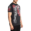 Футболка мужская AFFLICTION Mortal Saints Tee Black Lava Wash