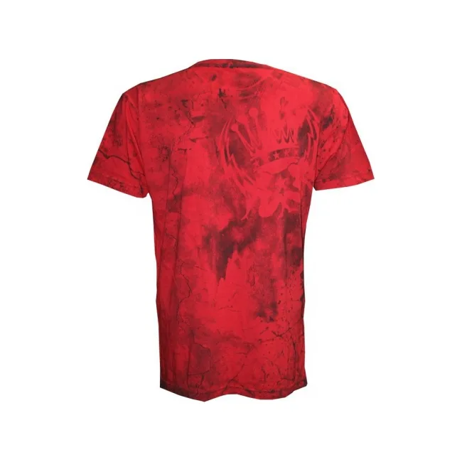 Футболка Silver Star Keffiyeh Premium Silicone Washed - red