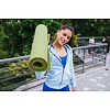 Коврик для фитнеса и йоги POWER SYSTEM PS-4014 PVC Green (173x61x0.6)