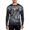 Лонгслив AFFLICTION Black Night Black Lava Wash