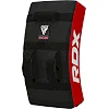 Макивара RDX T1 Curved Kick Shield with Nylon Handles Black Red