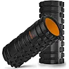Массажный роллер POWERPLAY 4025 Черно-оранжевый (33x15см.)
