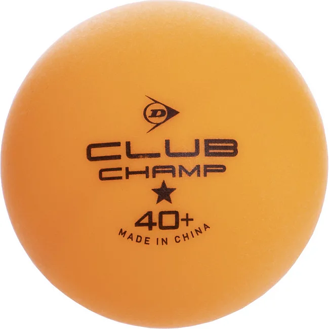Мячи для настольного тенниса DUNLOP CLUB CHAMP 40+ MT-679315 6шт
