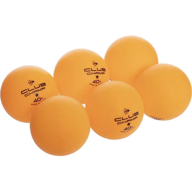 Мячи для настольного тенниса DUNLOP CLUB CHAMP 40+ MT-679315 6шт