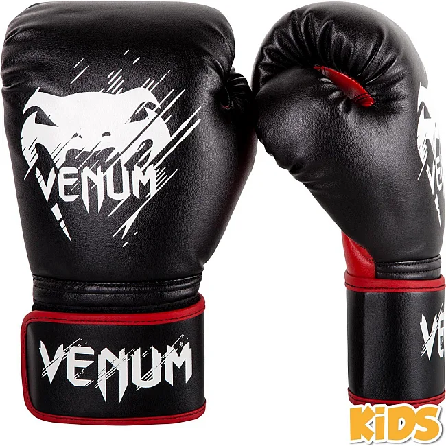 Рукавички дитячі для боксу VENUM Contender Black