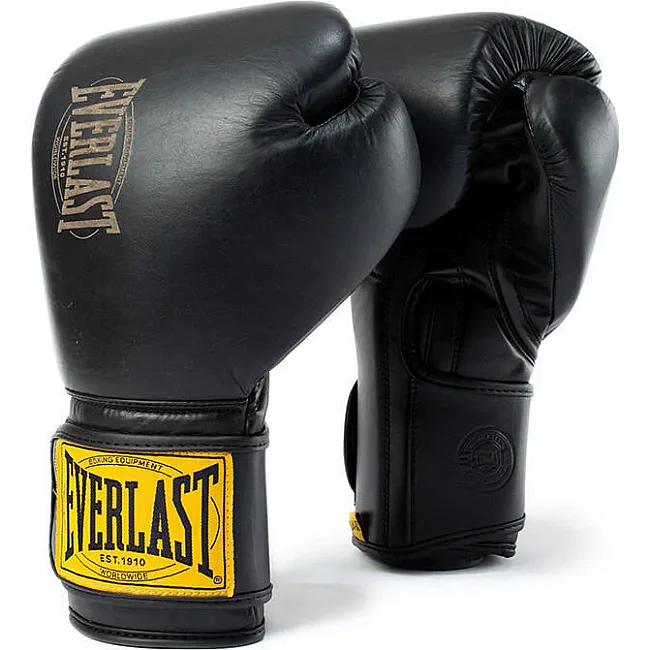 Рукавички для боксу EVERLAST 1910 Advanced Black