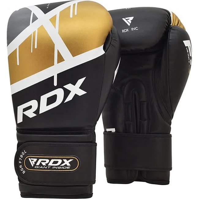 Перчатки для бокса RDX Rex Leather Black