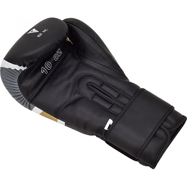 Перчатки для бокса RDX Rex Leather Black