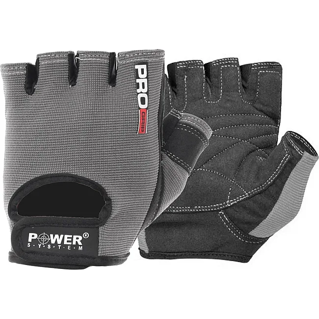 Перчатки для фитнеса POWER SYSTEM PS-2250 Pro Grip Grey