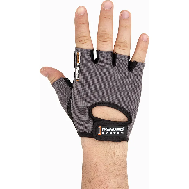 Перчатки для фитнеса POWER SYSTEM PS-2250 Pro Grip Grey