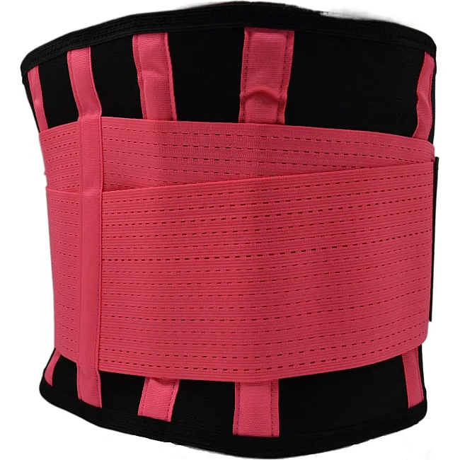 Пояс для похудения и поддержки MADMAX FA-277 Black/rubine red
