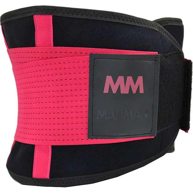 Пояс для похудения и поддержки MADMAX FA-277 Black/rubine red