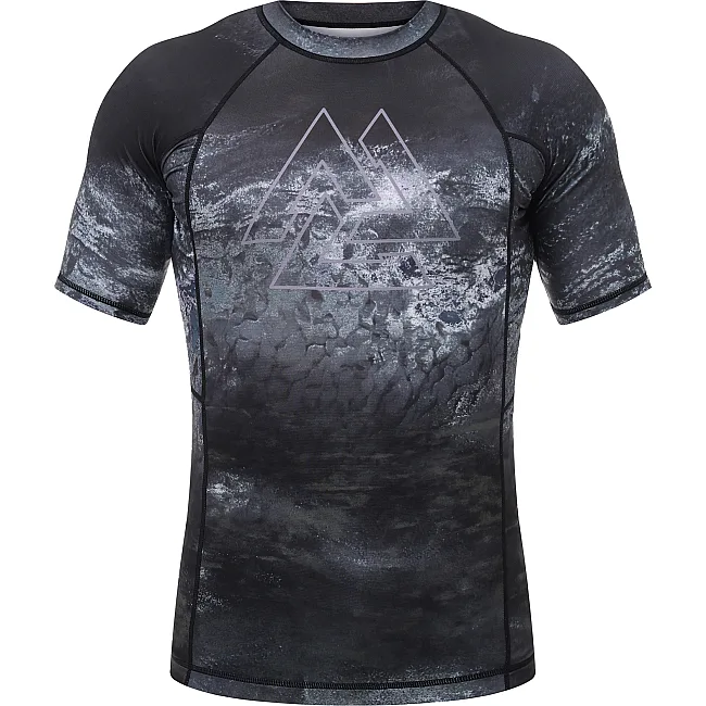 Рашгард PERESVIT Black Soil Short Sleeve