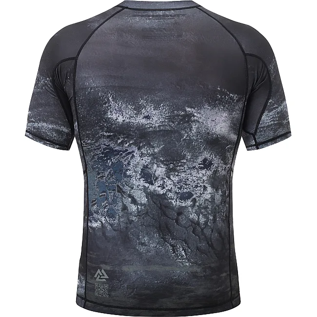 Рашгард PERESVIT Black Soil Short Sleeve