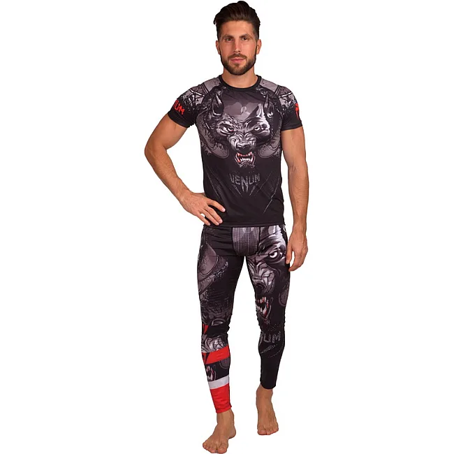 Рашгард з коротким рукавом VENUM WOLF CO-8133