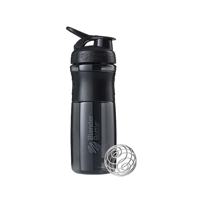 Спортивный шейкер-бутылка BLENDERBOTTLE SportMixer Flip 28oz/820мл Black