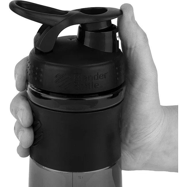 Спортивный шейкер-бутылка BLENDERBOTTLE SportMixer Flip 28oz/820мл Black