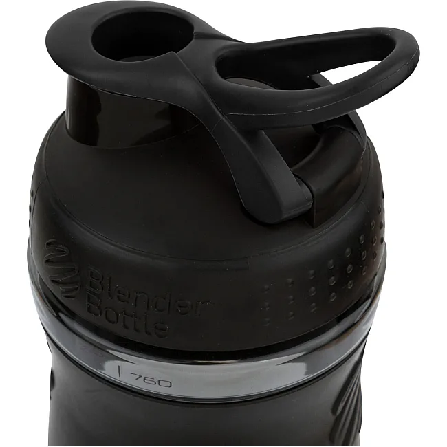 Спортивный шейкер-бутылка BLENDERBOTTLE SportMixer Flip 28oz/820мл Black