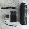 Спортивный шейкер-бутылка BLENDERBOTTLE SportMixer Flip 28oz/820мл Black