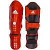 Захист гомілки та стопи з ліцензією WAKO Semi Contact (червоний) ADIDAS WAKOB01