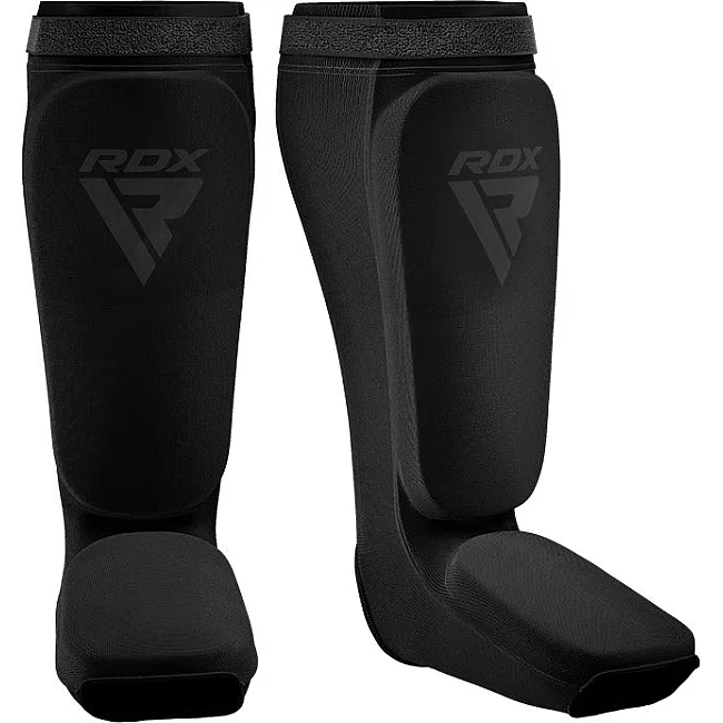 Защитные щитки для ног RDX Hosieri Shin Instep Guard Black