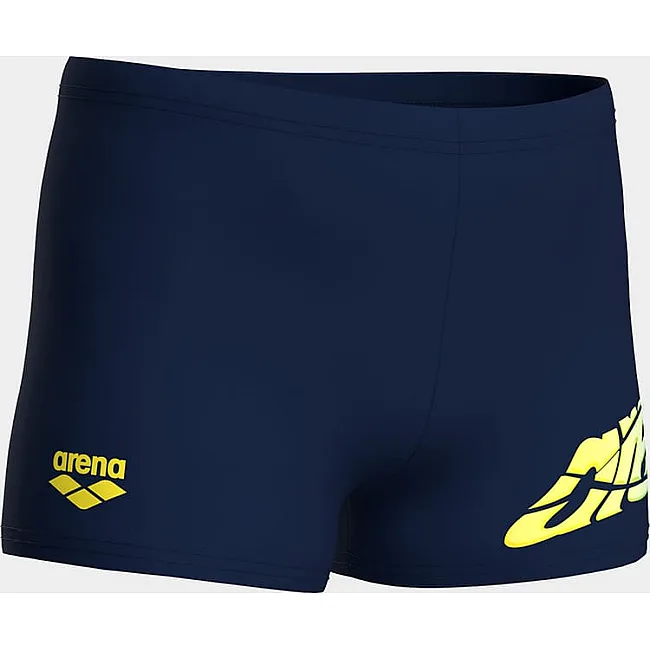Плавки для мальчиков Arena LETTERING SWIM SHORT синий (для детей)
