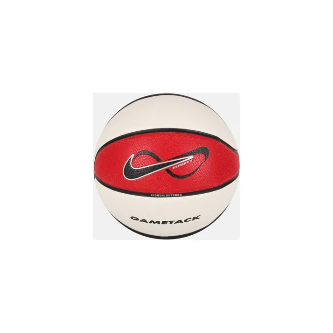 Баскетбольный мяч NIKE INFINITY GAMETACK DEFLATED RED/BLACK/WHITE/METALLIC SILVER size 7