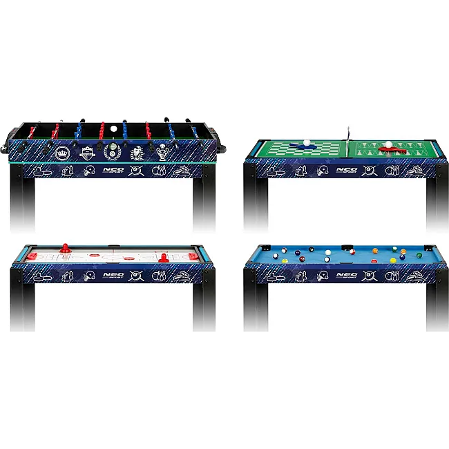 Игровой стол 12в1 Neo-Sport-801, 106 x 59 x 90 см – черный.