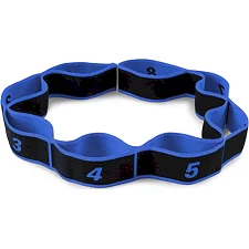 Эспандер с петлями для растяжки PowerPlay PP_4311 Fitness Band Синяя (88*4см.)