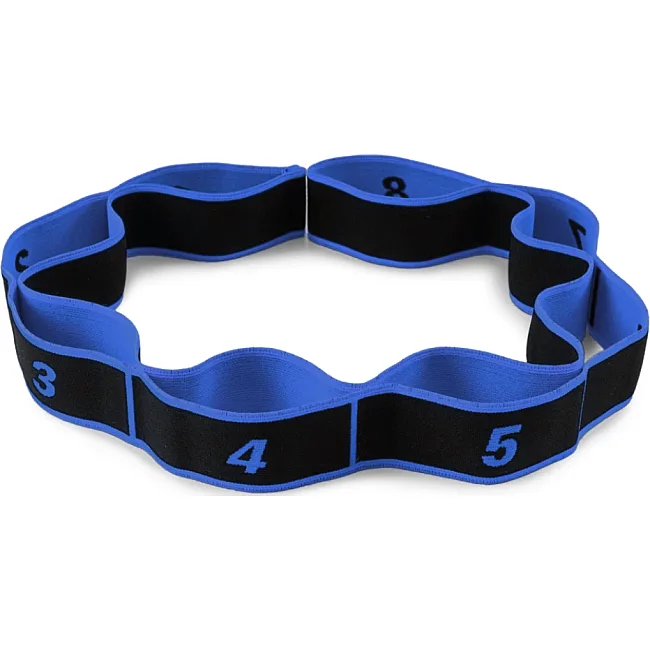 Эспандер с петлями для растяжки PowerPlay PP_4311 Fitness Band Синяя (88*4см.)