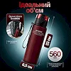 Бутылочка для воды CASNO 560 мл. с матовым покрытием KXN-1115 Красная