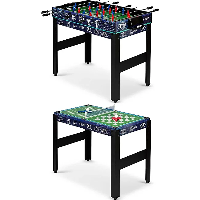 Игровой стол 12в1 Neo-Sport-801, 106 x 59 x 90 см – черный.